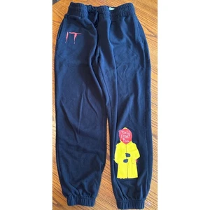 Pantalones deportivos IT Pennywise Jogger para hombre M negros You'll Float Too película de terror - Imagen 1 de 6