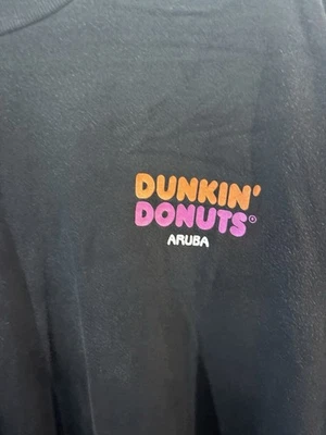 RARE!  Vintage 1997 t-shirt Dunkin’ Donuts Aruba, "It’s Worth The Trip" XXL - Image 1 of 4