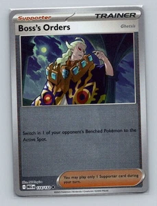 1x Boss's Orders Reversse Holo #114/132 Pokemon Mega Evolution - Pokemon NM - Picture 1 of 2