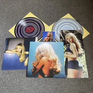 Sabrina Carpenter – Short N' Sweet Vinyl Record & SIGNED Card - ZOETROPE Blood - Picture 1 of 11