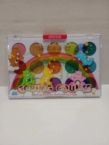 Wet n Wild Care Bears Eyeshadow Palette: Caring Counts Limited Edition New  - Image 1 of 1