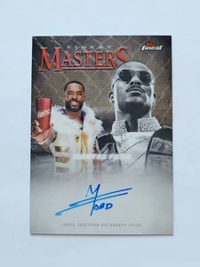 2025 Topps Finest WWE Montez Ford Masters Auto - Picture 1 of 2