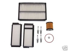 4X Iridium Platinum Bougies d/'allumage pour Mazda 3 1.4 2004-2009