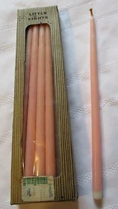 12 VINTAGE FOUR SEASONS CANDLE CREATIONS/ EMKAY/ PINK~NOS~IN ORIGINAL BOX~TALL - Picture 1 of 4