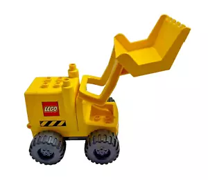 LEGO DUPLO 2807 Big Wheel Digger/Front Loader Construction VINTAGE- Truck ONLY - Picture 1 of 10