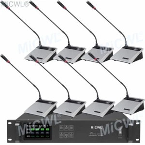 MiCWL A117 Digital Wireless Microphone 15 Desktop Gooseneck Conference System - Picture 1 of 12