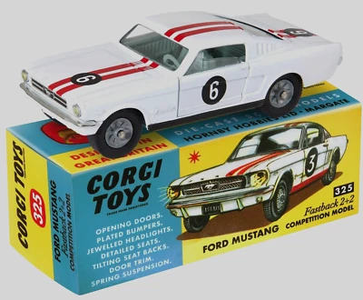 wonderful modelcar 1:45 FORD MUSTANG FASTBACK 1965  - edition 2025 made in China - Image 1 of 3