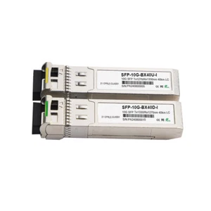 Par de BiDi SFP+ 10G 40KM compatible con Cisco SFP-10G-BX40D-I - Imagen 1 de 1
