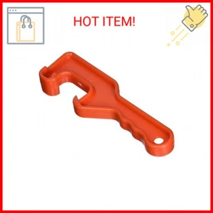 Linzer 5425 Plastic 5-Gallon Paint Can Opener, Large, Orange - Picture 1 of 2