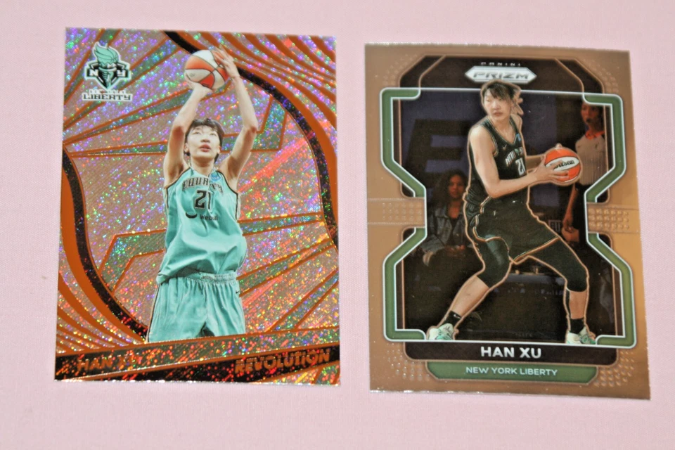 HAN XU (2) 2022 REVOLUTION #27 PRIZM WNBA #119 NEW YORK LIBERTY - Image 1 of 1