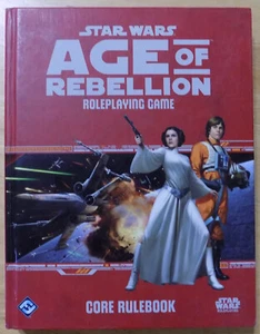 Star Wars RPG : Age of Rebellion : Core Rulebook :Fantasy Flight Games VERY GOOD - Picture 1 of 5