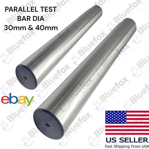 Lathe Alignment Test Bar 272mm(10-3/4") & 400mm (15-3/4") Parallel Shank Bluefox - Picture 1 of 3