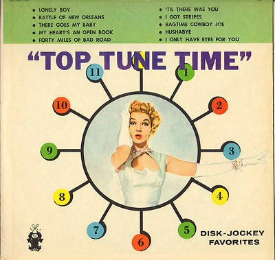 DIVERS "TOP TUNE TIME" ROCK N' ROLL DOO WOP LP 1959 TOP TUNE TIME / PARADE 208 - Photo 1/4
