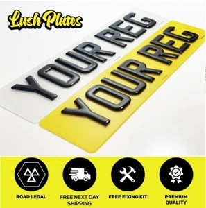 Number Plates Premium - 100% ROAD/MOT Legal Car Registration - STANDARD/3D/4D - Picture 1 of 17