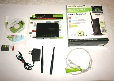 Amped Wireless SR300 High Power Wireless-300N Smart Repeater - Image 1 of 4