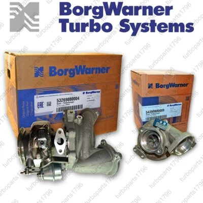 Turbocompresor BMW 335d 535d X3 X5 X6 7811404 7802587 210kw 286cv biturbo grande pequeño Foto 1 de 4