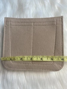 Bag Insert Organizer for Evelyn 16 (TPM/Mini) bag New Handmade Beige Color - Picture 1 of 3