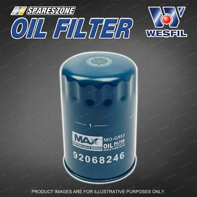 Wesfil Oil Filter for Holden Captiva CG Petrol 10HMA MPFI DOHC 24V 09/06-01/11 - image 1 of 2
