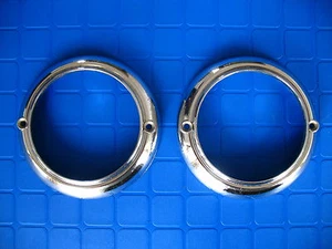 50 DeSoto 1950 Parklight lamp bezel OEM NOS MoPar 1340045 x 2 - Bild 1 von 10