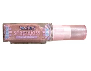 NEW Bubble Font Bonne Bell Lip Smacker SWEET MOCHA Snap Lip Gloss Discontinued - Picture 1 of 3
