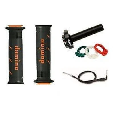 Mango de acelerador rápido Honda CBR900RR Fireblade 1994 - 1999 XM2 con negro/naranja Foto 1 de 4