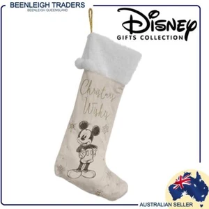 Disney CHRISTMAS STOCKING MICKEY MOUSE Licenced Disney Product Brand New - Picture 1 of 7