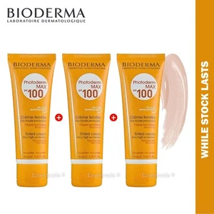 3x BIODERMA Photoderm MAX SPF 100 Sunscreen 40ml Face & Body Sun Protection - Picture 1 of 7