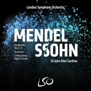 Mendelssohn Complete Symphonies Overtures GARDINER LSO 5 SACD Blu-ray Audio Box - Imagen 1 de 2