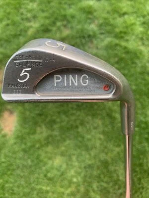 RH Ping 5 Iron Red Dot ⛳️Karsten III Toe Heal Balance Kelmac the Soft One Grip - Image 1 of 4