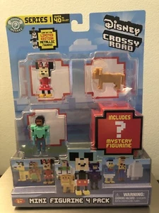 Disney Crossy Road Serie 1 Mini Figur 4 Stück Minnie, Nala, Wasabi No Ginger - Bild 1 von 2