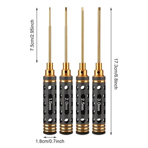 Rc Car Hex Tool Set Drivers Wrench for Tamiya Trf Losi Tlr Team Associated  - Picture 1 of 12