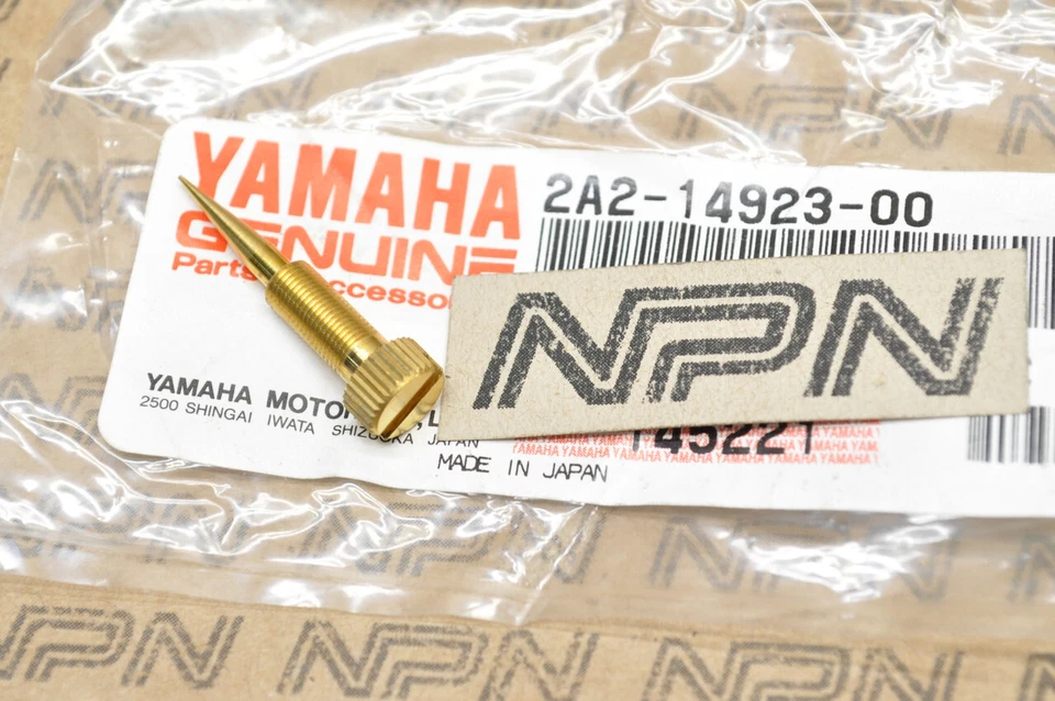 Tornillo piloto para carburador Yamaha XS1100 XS400 XS500 XS750 NUEVO DE STOCK 2A2-14923-00 Foto 1 de 1