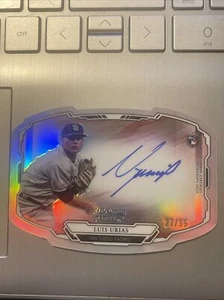 2019 BOWMAN STERLING LUIS URIAS DIE CUT PROSPECT AUTO 27/55 SDCA-LU - Picture 1 of 3