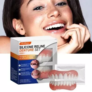 Soft Soft Denture Silicone Reline Kit Instant Teeth For Men And Women - Picture 1 of 8