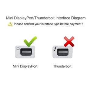 USB-C to Mini Display Port Adapter USB 3.1 Type C to Q3Z1 2 2022 I3B4 - Picture 1 of 12
