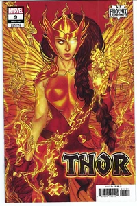 Thor #9 Phoenix Variant Cover Jenny Frison Marvel Comics 2021 - Picture 1 of 1