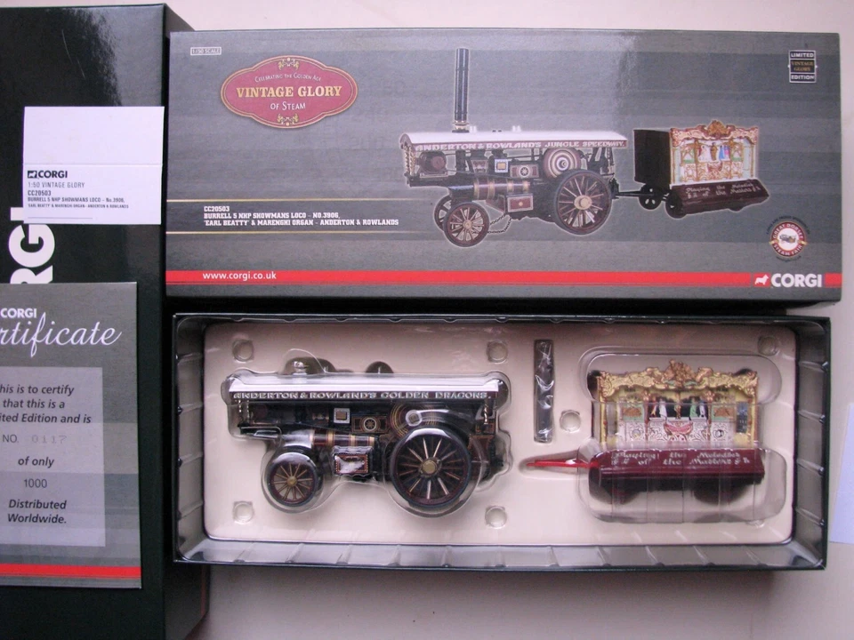 Corgie CC20503 Limited  (Burrell´s NHP Showmans Loco - No. 3906, .........) - Bild 1 von 1