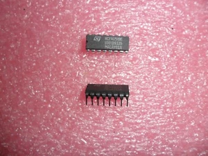 HCF4051BE IC MULTIPLEX ANALÓGICO 8 CH 16 PIN DIP ST MICRO (LOTE DE 10) - Imagen 1 de 3