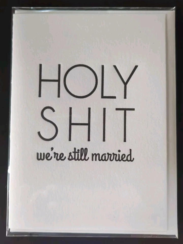 Funny Anniversary Card - Image 1 of 1