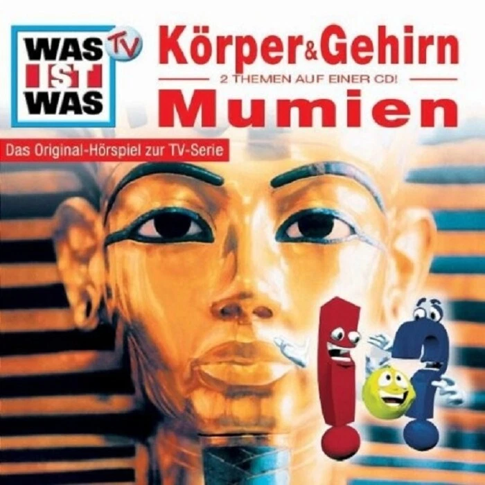 WAS IST WAS - FOLGE 11: UNSER KÖRPER & GEHIRN/MUMIEN  CD NEU - Bild 1 von 1