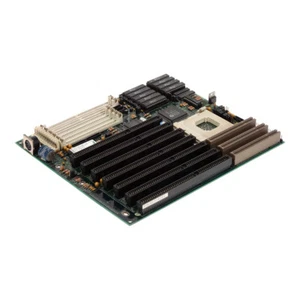 Mainboard Baby-AT POWERTECH MB456 SOCKEL 3 2x SIMM 4x FPM DRAM ISA VLB - Bild 1 von 3
