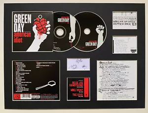 GREEN DAY - Signed Autographed - AMERICAN IDIOT - Album Display 2 - Picture 1 of 1
