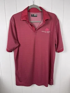 Callaway Golf Chestnut Ridge Golf Course Red Polo Shirt Size Large - Picture 1 of 8