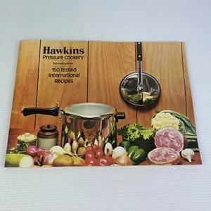 Hawkins Pressure Cooker Cookery Instructions And Recipes 1987 Manual - Picture 1 of 20