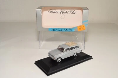 A37 1:43 MINICHAMPS OPEL KADETT A CARAVAN 1962-65 GRIGIO MIB CODICE 3 PORTAPA... - Immagine 1 di 4