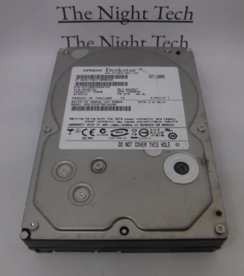 Hitachi 0A36191 Deskstar 750GB 7200RPM SATA 3Gb/S 3.5" Hard Disk Drive - Image 1 of 4