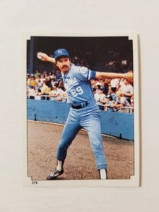 DAN QUISENBERRY 1984 TOPPS ALBUM STICKER #279 KANSAS CITY ROYALS - Picture 1 of 2