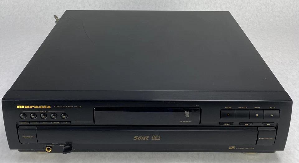 Marantz CC-48U BL 5 Disc CD Changer Player No Remote NEEDS REPAIR - Image 1 of 4
