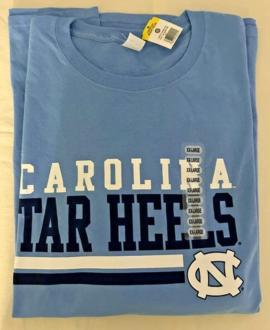 NWT Hanes University North Carolina UNC Tarheels Longsleeve T-Shirt Size 2XL Cover