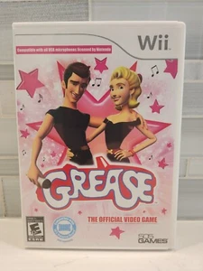 Grease The Official Video Game Nintendo Wii Classic Movie Singing Game KOMPLETT - Bild 1 von 5